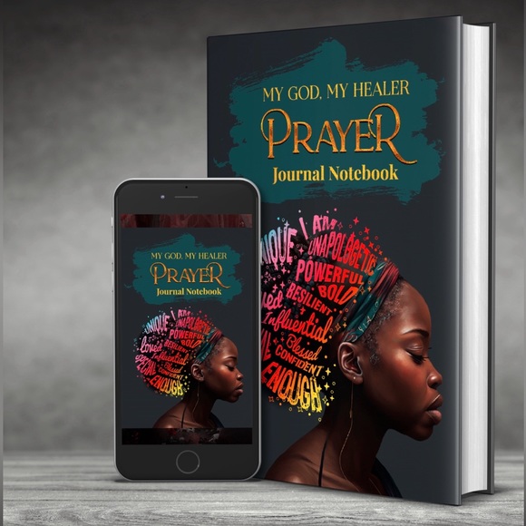 Paragonwords Other - My God My Healer Prayer Journal Notebook